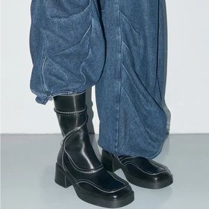 Miista Malene Black Ankle Boots